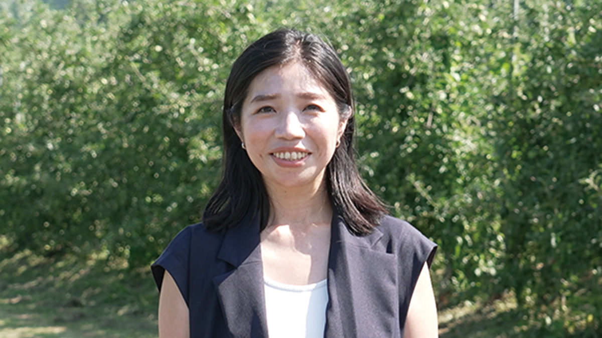 未来につなぐエール「長野産りんごの合成皮革」